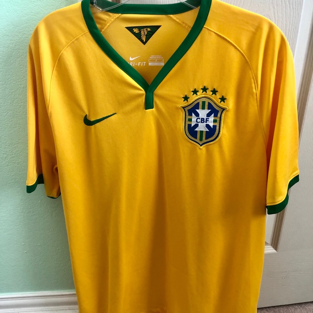 Authentic 2014 Brazil Soccer Jersey